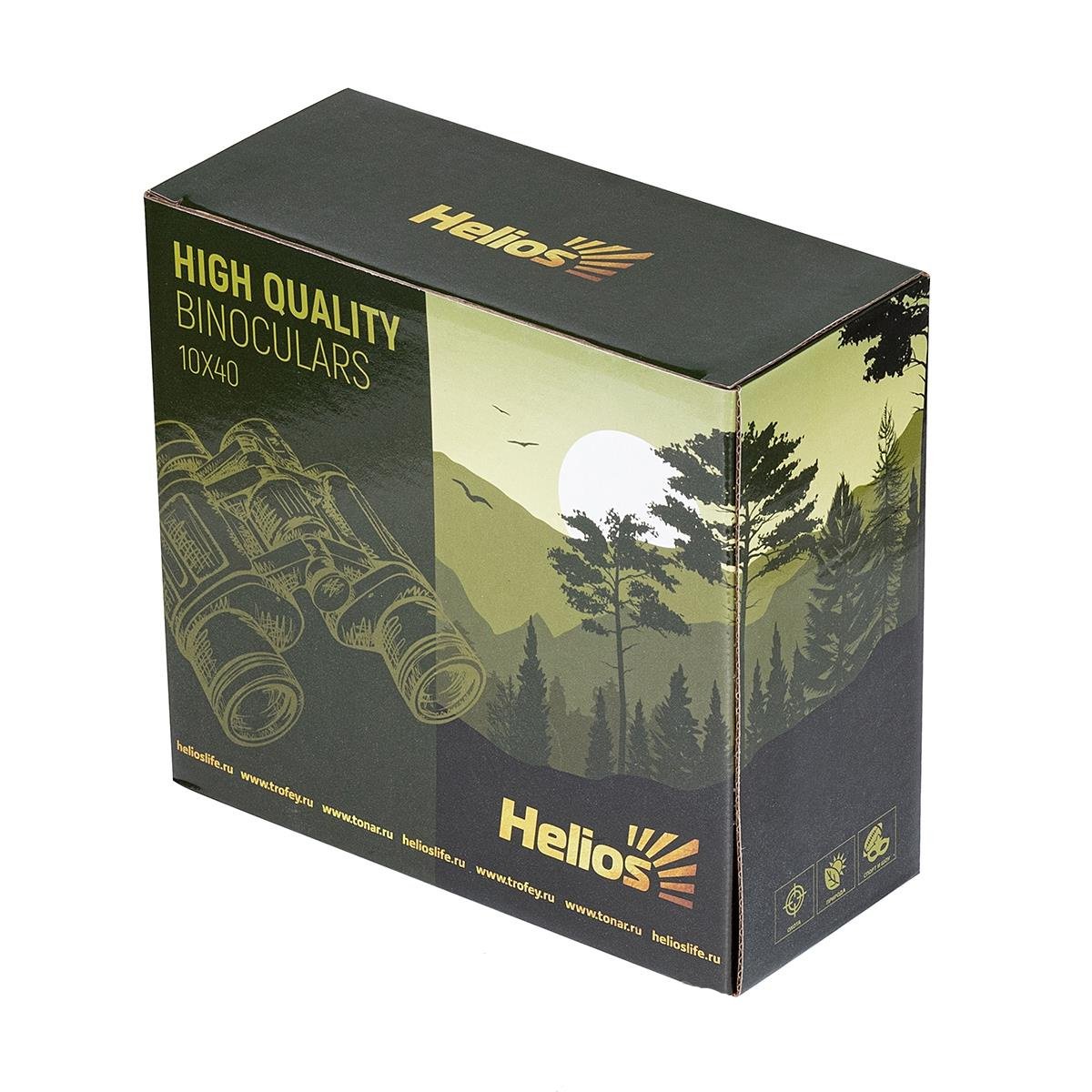 бинокль llight 10x40 (hs b300) helios
