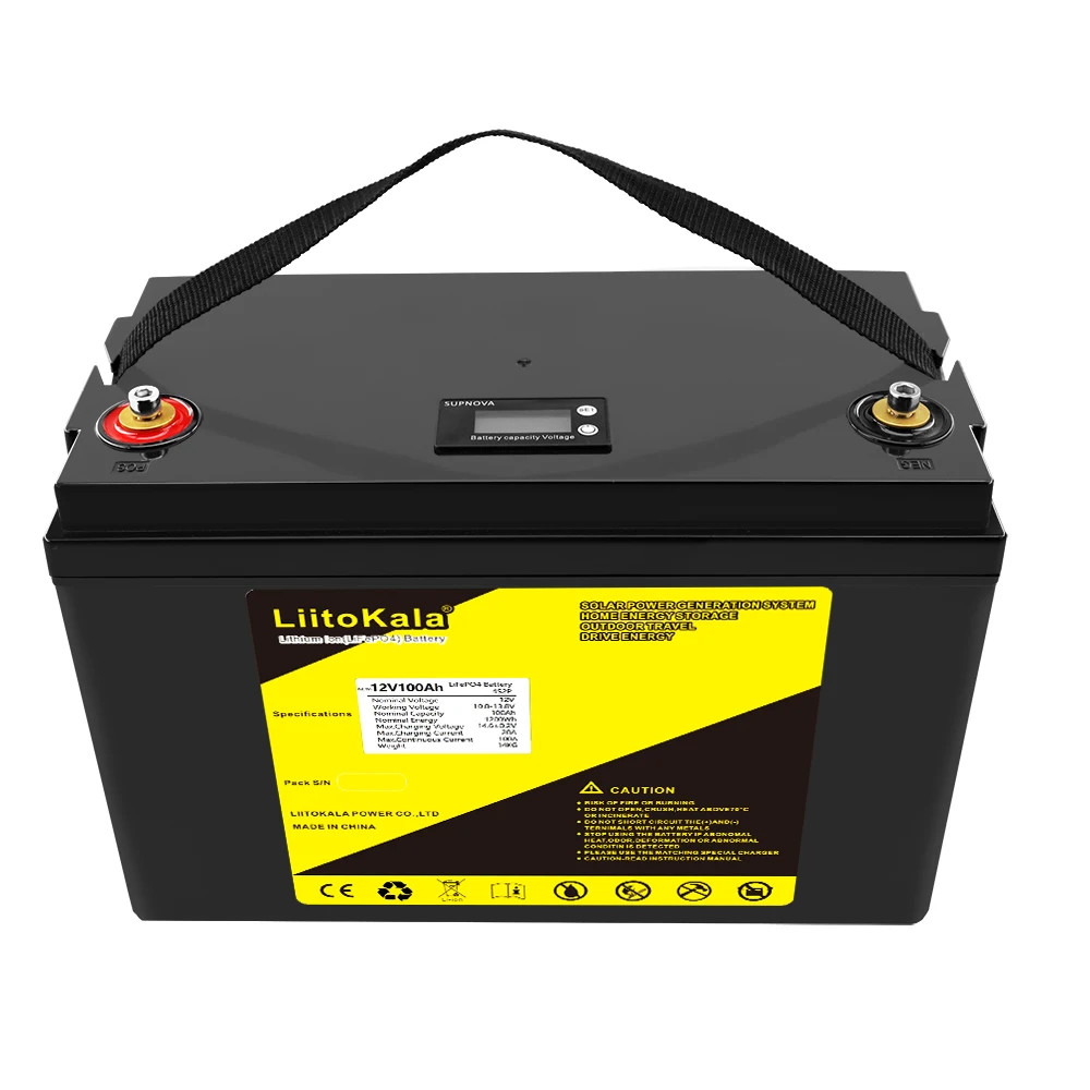 аккумулятор liitokala dc-12v 100ah lifepo4