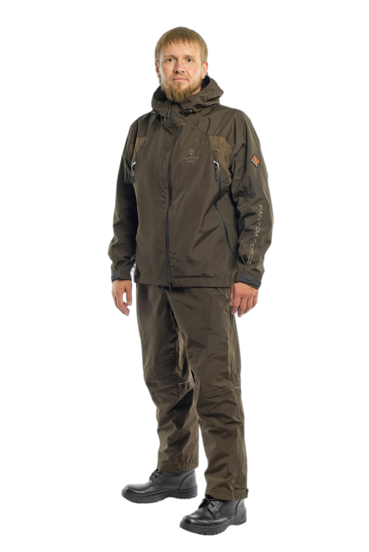 костюм storm, размер 56-58, рост 182-188, цвет основа d.brown 22\ отделка l.brown 21, демисезонный