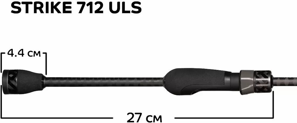 спиннинг cf strike 712 uls 2,15 м. 1,5-5 гр. solid tip