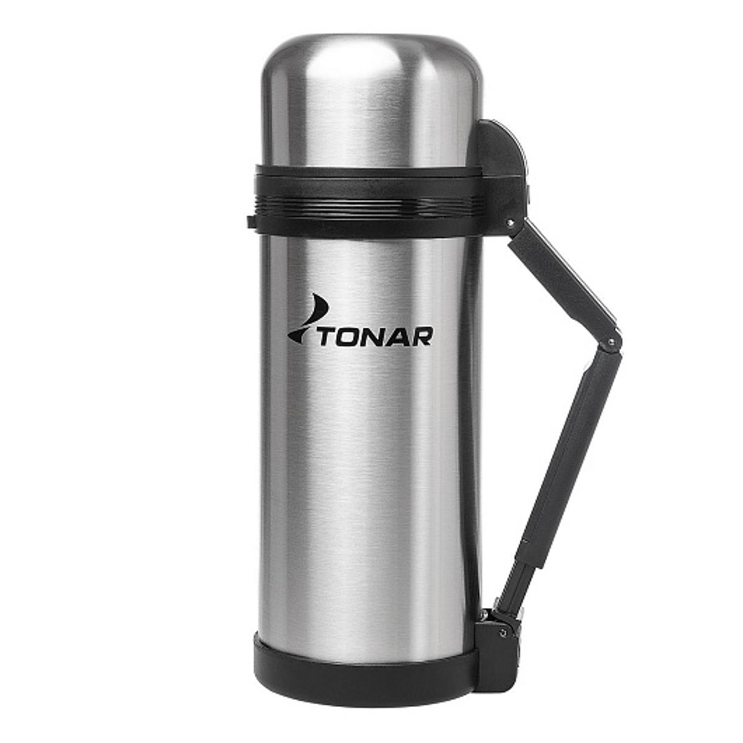 термос (hs.tm-012) 1500ml (дополн.пласт.чашка, скл.ручка, ремень) tonar