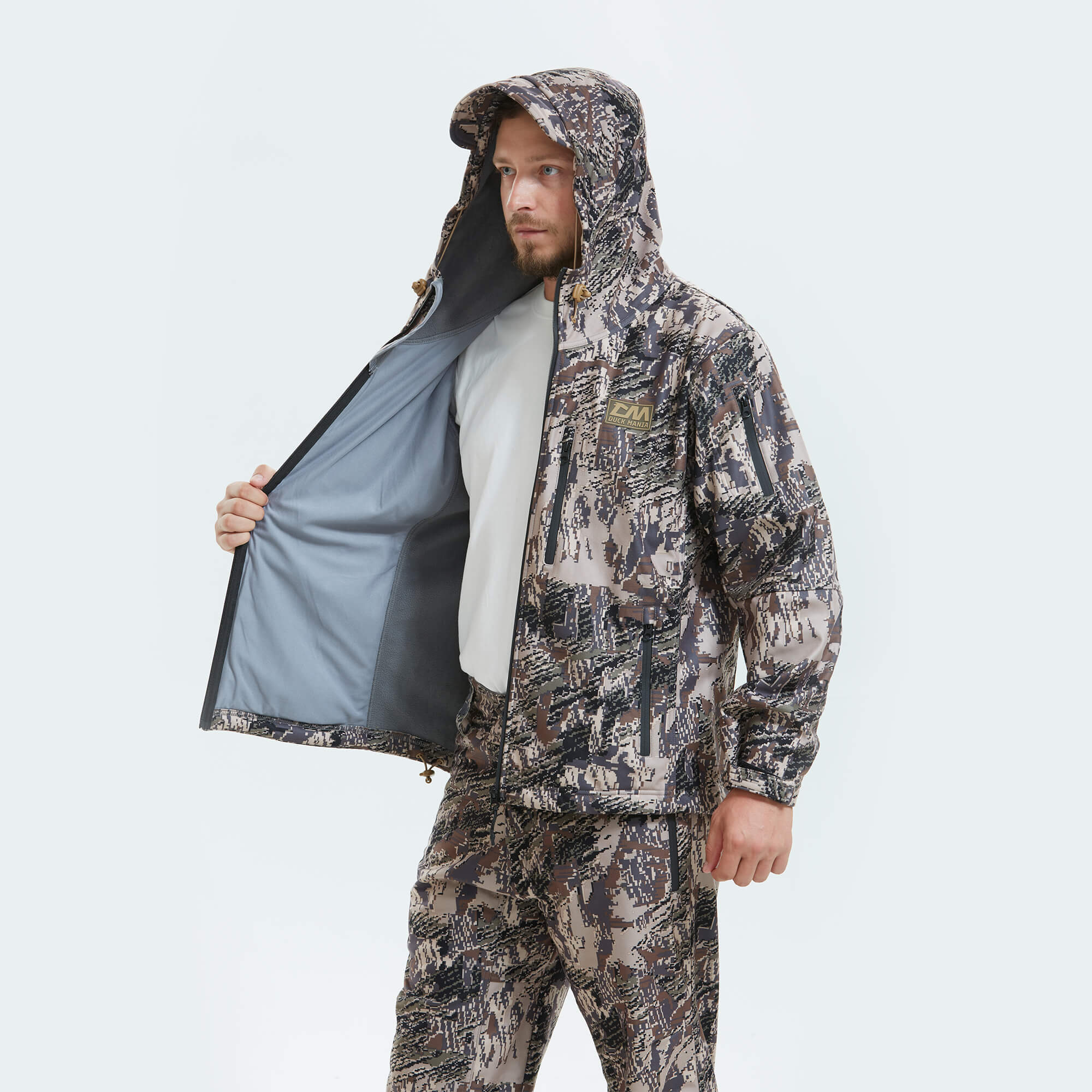 duck mania, костюм виндстопер "тигр" new c1005-gr-54-180