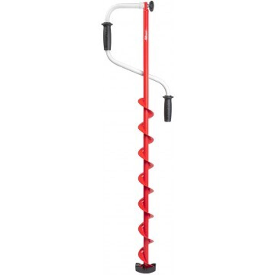 ледобур лр-080 спорт левое вращение, цельнотянутый шнек (ls-80ld-1) тонар