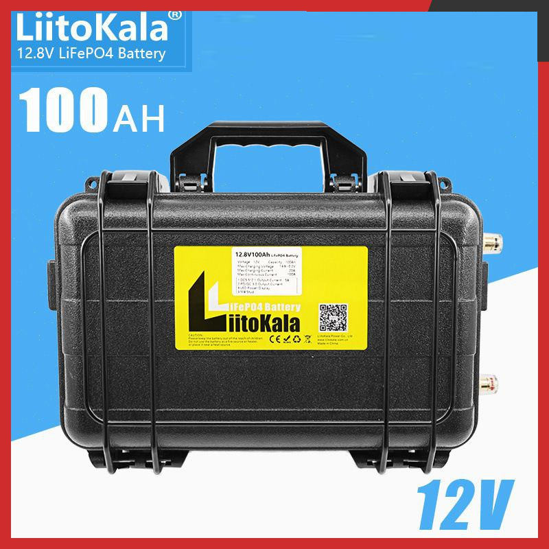 аккумуляторная батарея liitokala lifepo4  fbk-12.8v100ah