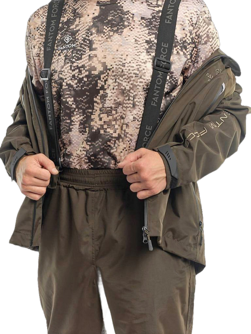 костюм storm, размер 56-58, рост 182-188, цвет основа d.brown 22\ отделка l.brown 21, демисезонный