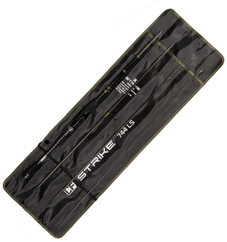 спиннинг cf strike 744 ls 2,24 м. 2-12гр 4-ех частный, тубус в комплекте