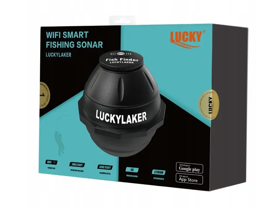 беспроводной эхолот lucky ff916 wi-fi smart fishing sonar