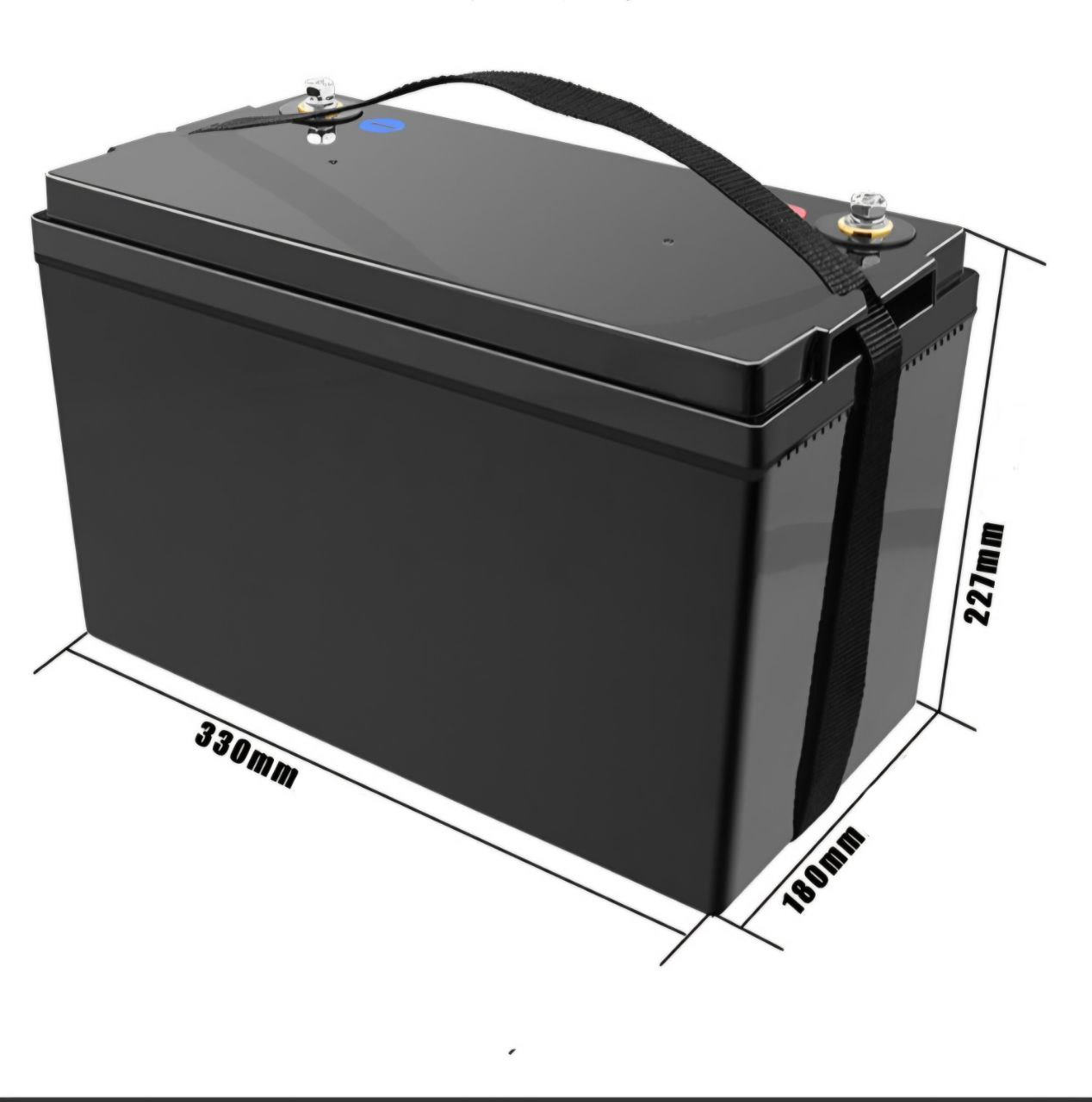 аккумуляторная батарея lifepo4 liitokala dc-12v 150ah боковая панель инвертор 5v pd