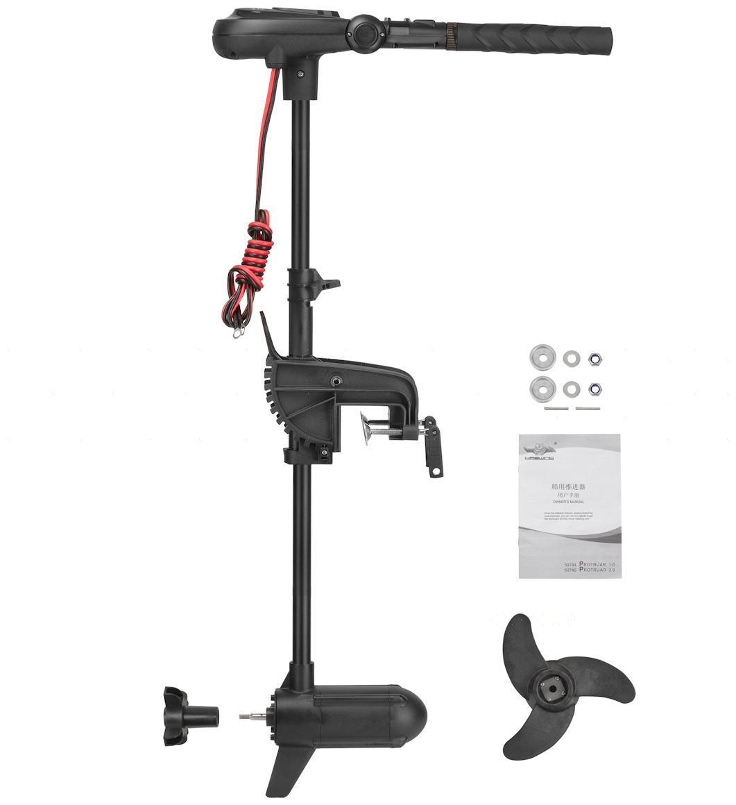 лодочный электромотор haswing protruar 2.0 85lbs 12v