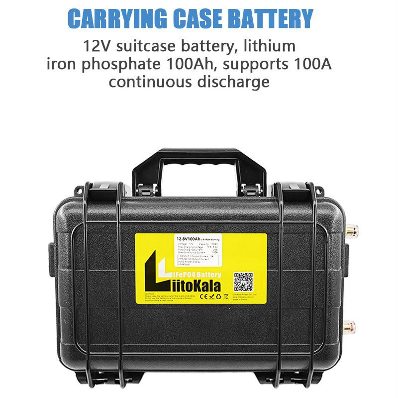 аккумуляторная батарея liitokala lifepo4  fbk-12.8v100ah