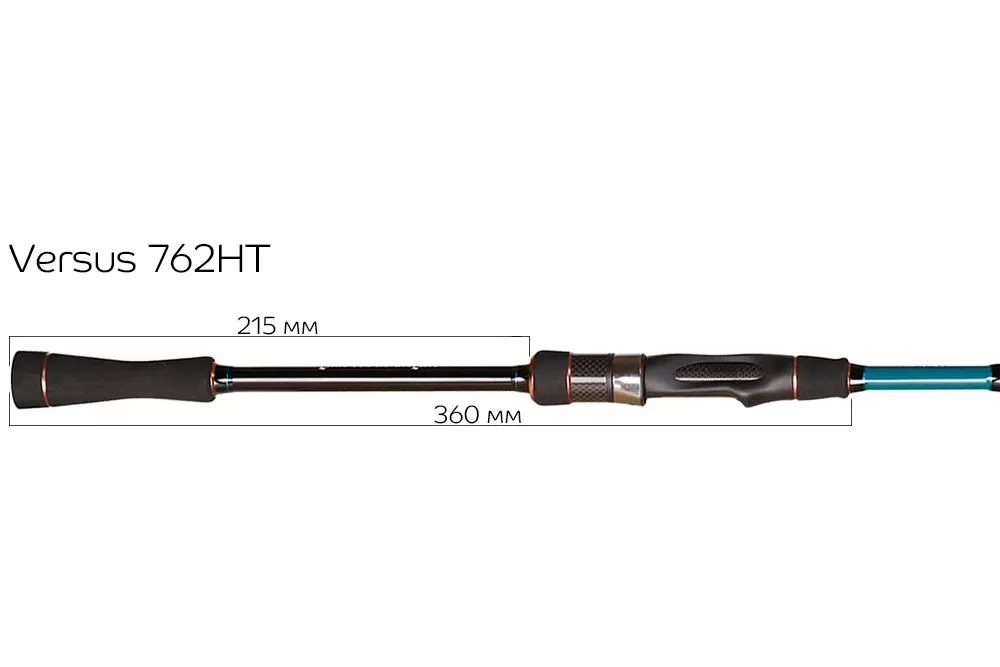 спиннинг cf versus vsr762ht 2,29м 10-40гр